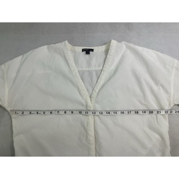 James Perse Jumpsuit Ivory Ultra Fine Corduroy $325 Women’s XL Read - Picture 11 of 12